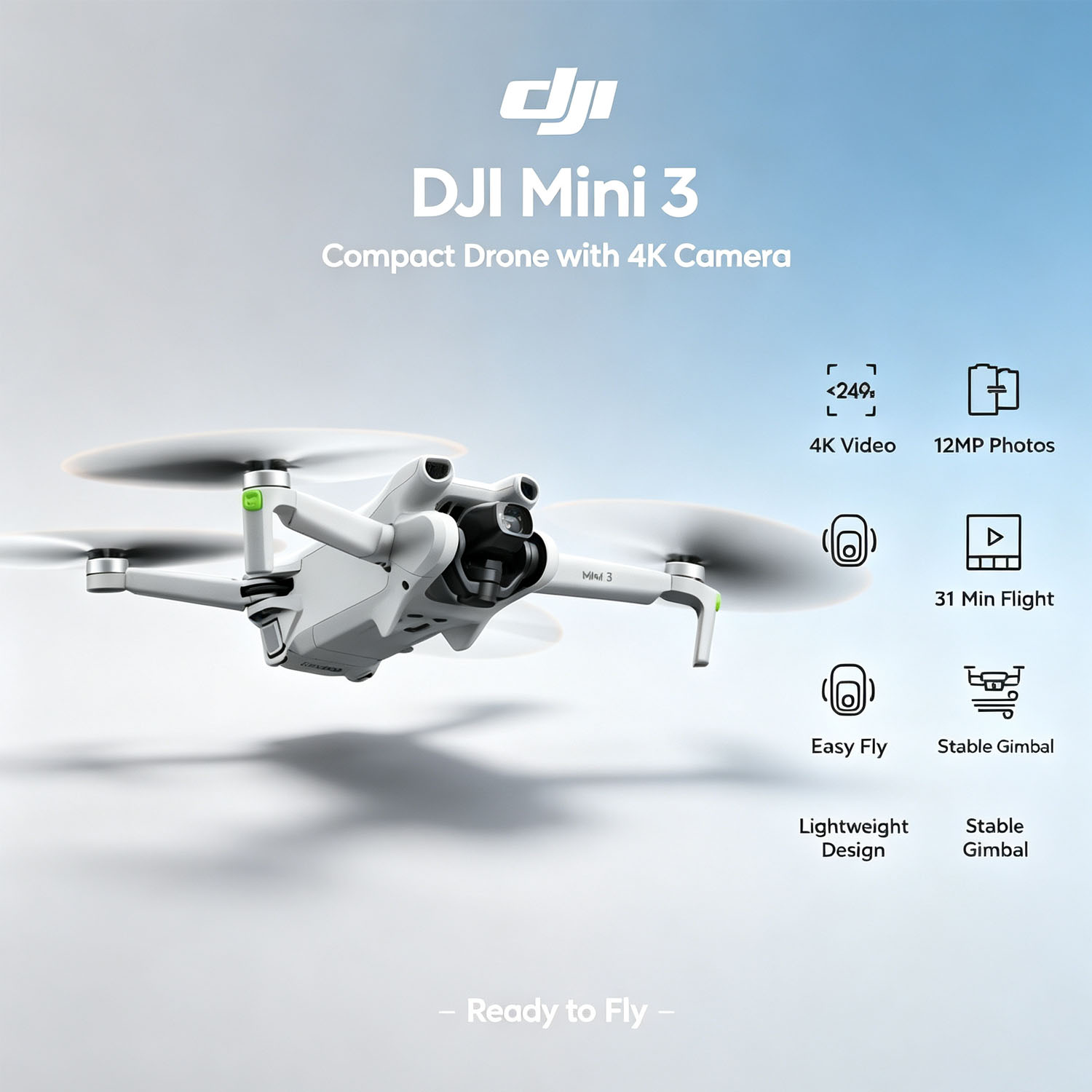 ซ่อมแซมโดรน DJI Mini 3 น้ำหนัก - Drone Ndvi บทวิจารณ์และราคา